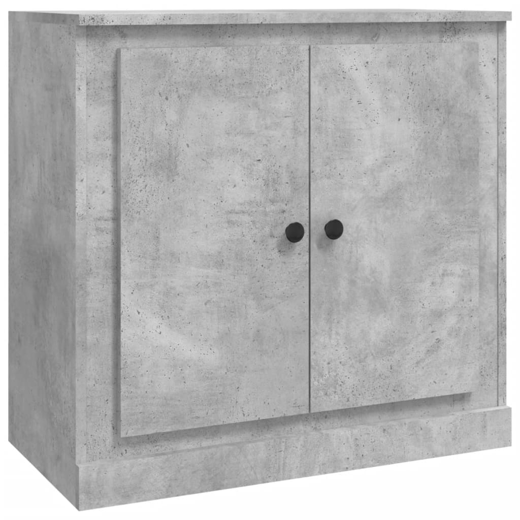 skænk 70x35,5x67,5 cm konstrueret træ betongrå