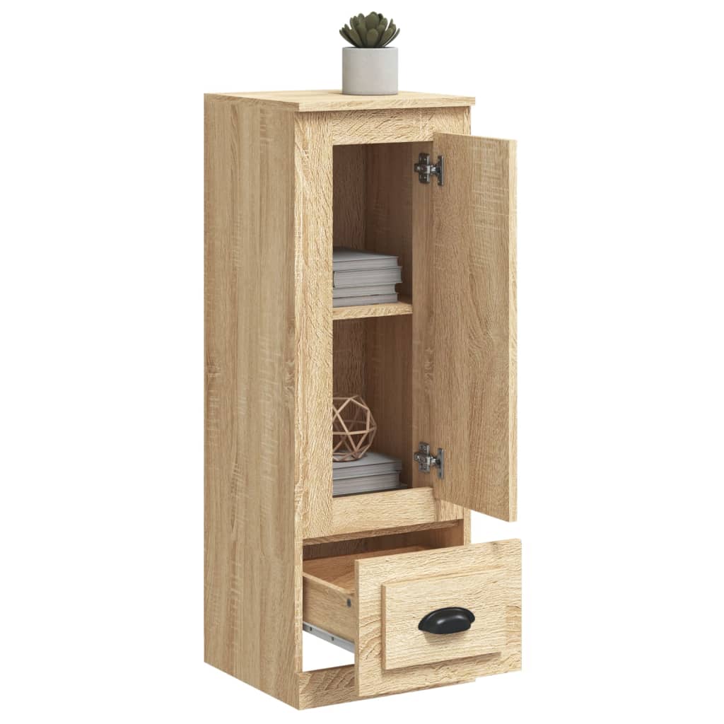 skab 36x35,5x103,5 cm konstrueret træ sonoma-eg