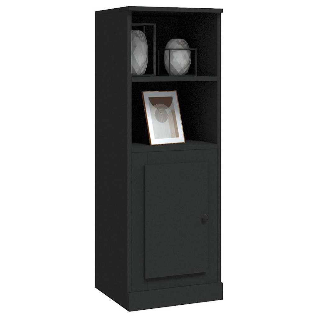 skab 36x35,5x103,5 cm konstrueret træ sort