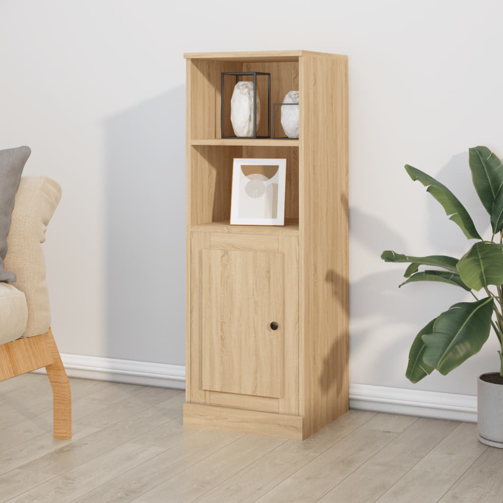 skab 36x35,5x103,5 cm konstrueret træ sonoma-eg