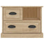 sengebord 60x39x45 cm sonoma-eg