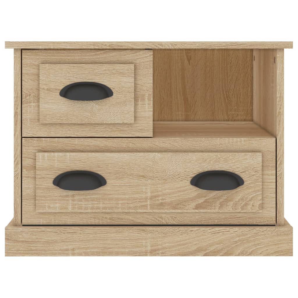 sengebord 60x39x45 cm sonoma-eg