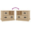 sengebord 60x39x45 cm sonoma-eg