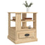 sidebord 50x50x60 cm konstrueret træ sonoma-eg