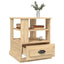 sidebord 50x50x60 cm konstrueret træ sonoma-eg