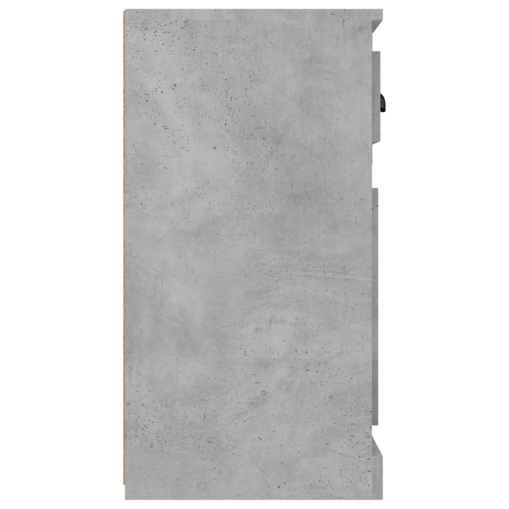 skænk 70x35,5x67,5 cm konstrueret træ betongrå