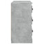 skænk 70x35,5x67,5 cm konstrueret træ betongrå