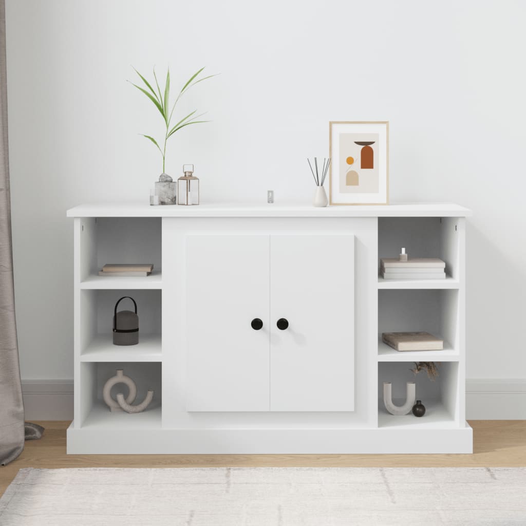 skænk 100x35,5x60 cm konstrueret træ hvid