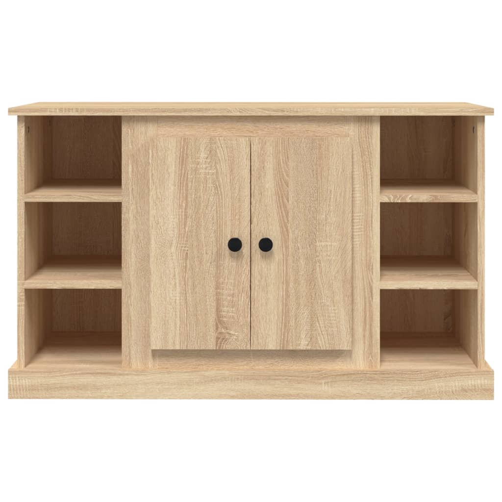 skænk 100x35,5x60 cm konstrueret træ sonoma-eg