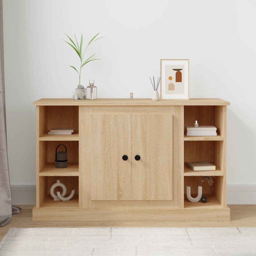 skænk 100x35,5x60 cm konstrueret træ sonoma-eg