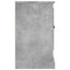 skænk 100x35,5x60 cm konstrueret træ betongrå