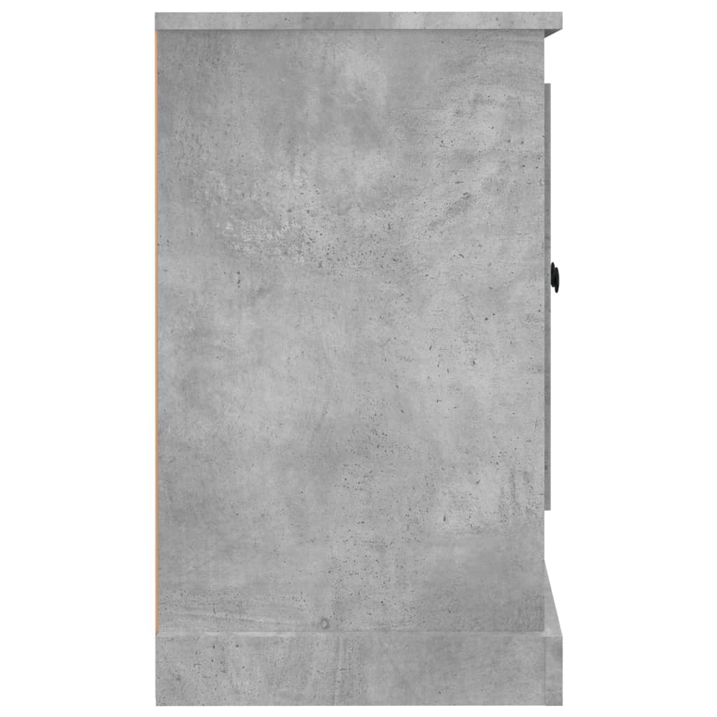 skænk 100x35,5x60 cm konstrueret træ betongrå