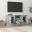 tv-bord 100x35,5x45 cm konstrueret træ betongrå
