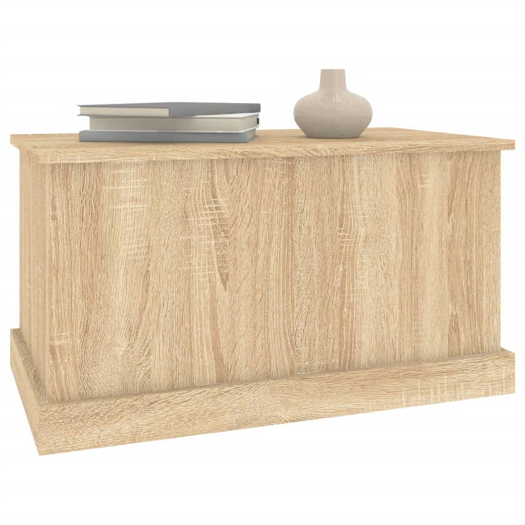 opbevaringskasse sonoma eg 70x40x38 cm konstrueret træ