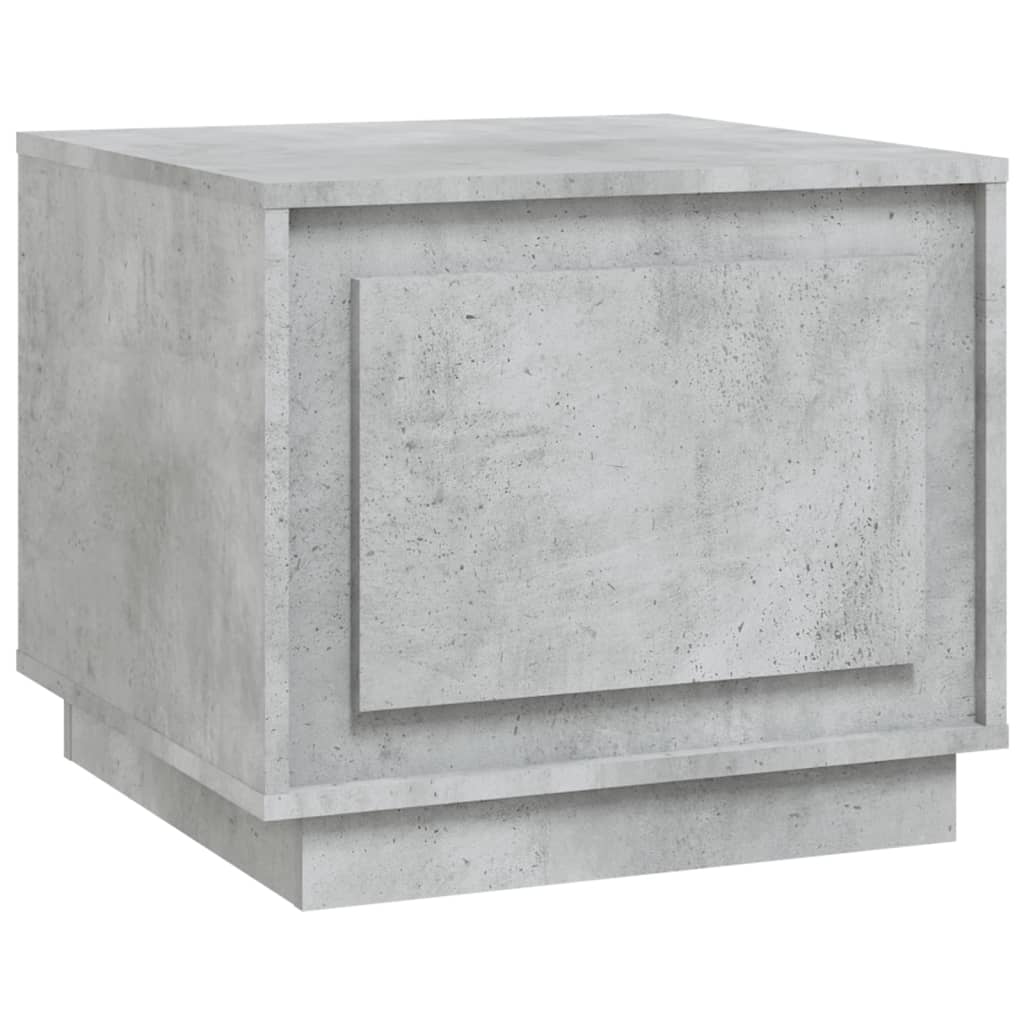 sofabord 51x50x44 cm konstrueret træ betongrå