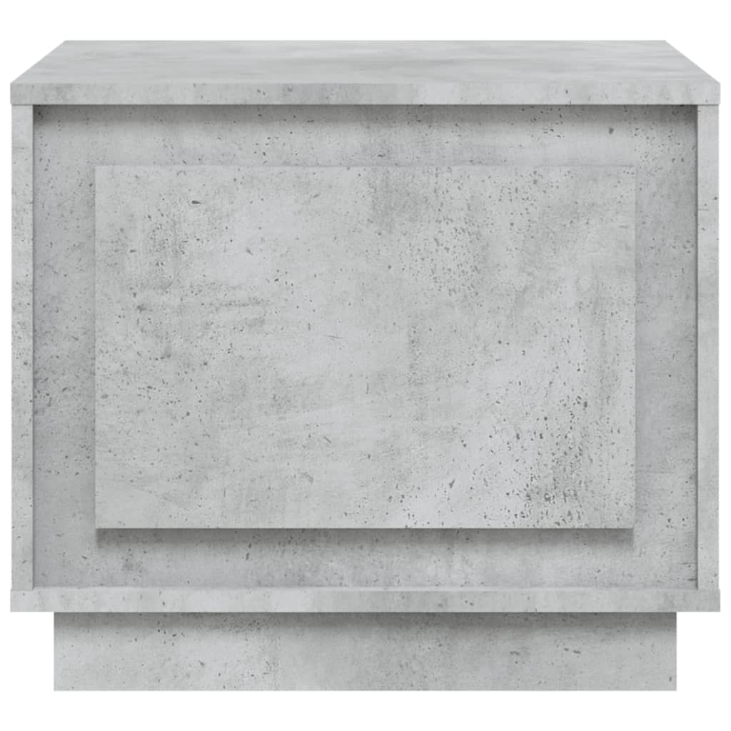 sofabord 51x50x44 cm konstrueret træ betongrå
