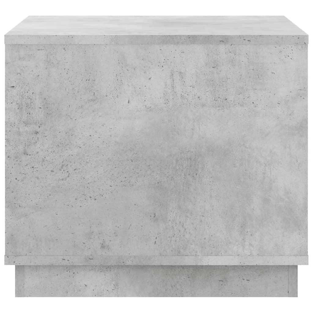 sofabord 51x50x44 cm konstrueret træ betongrå