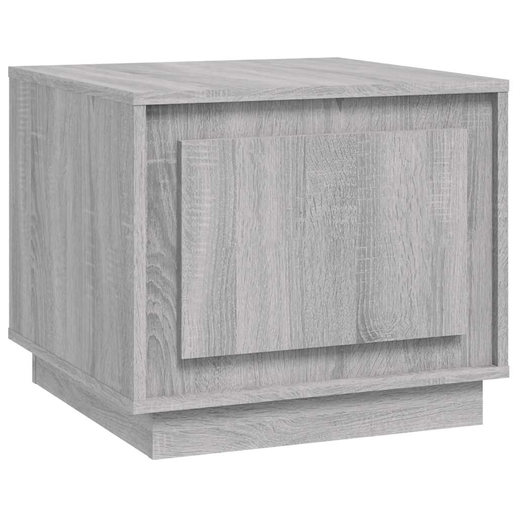 sofabord 51x50x44 cm konstrueret træ grå sonoma-eg