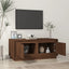sofabord 102x50x44 cm konstrueret træ brun egetræsfarve