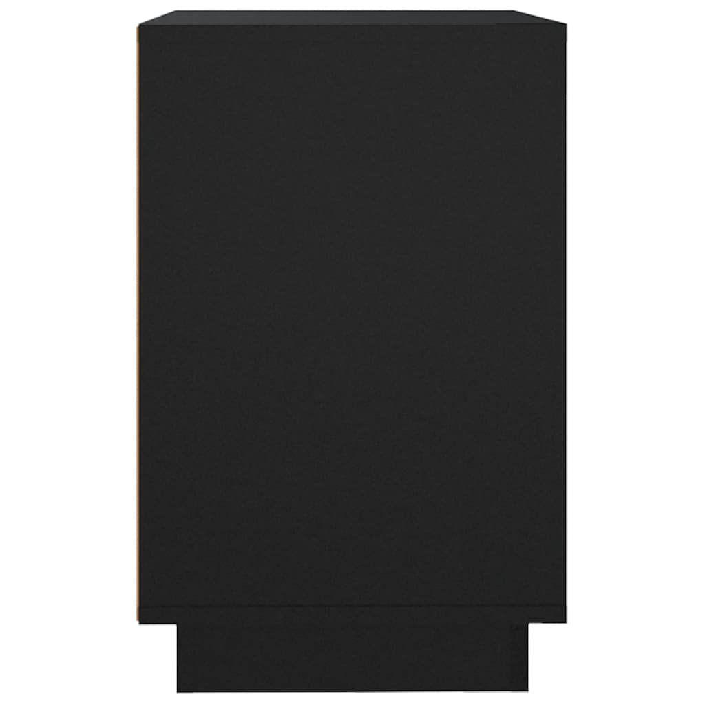 skænk 102x35x60 cm konstrueret træ sort