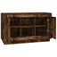 skænk 102x35x60 cm konstrueret træ røget egetræsfarve