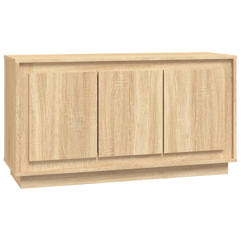 skænk 102x35x55 cm konstrueret træ sonoma-eg