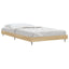 sengeramme 100x200 cm uden madras konstrueret træ sonoma-eg