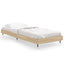 sengeramme 75x190 cm uden madras konstrueret træ sonoma-eg