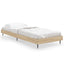 sengeramme 75x190 cm uden madras konstrueret træ sonoma-eg