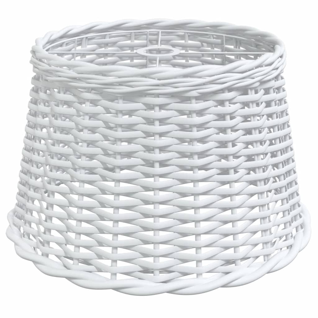 lampeskærm til loftlampe Ø45x28 cm flet hvid