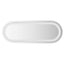 LED-badeværelsesspejl 40x15 cm oval