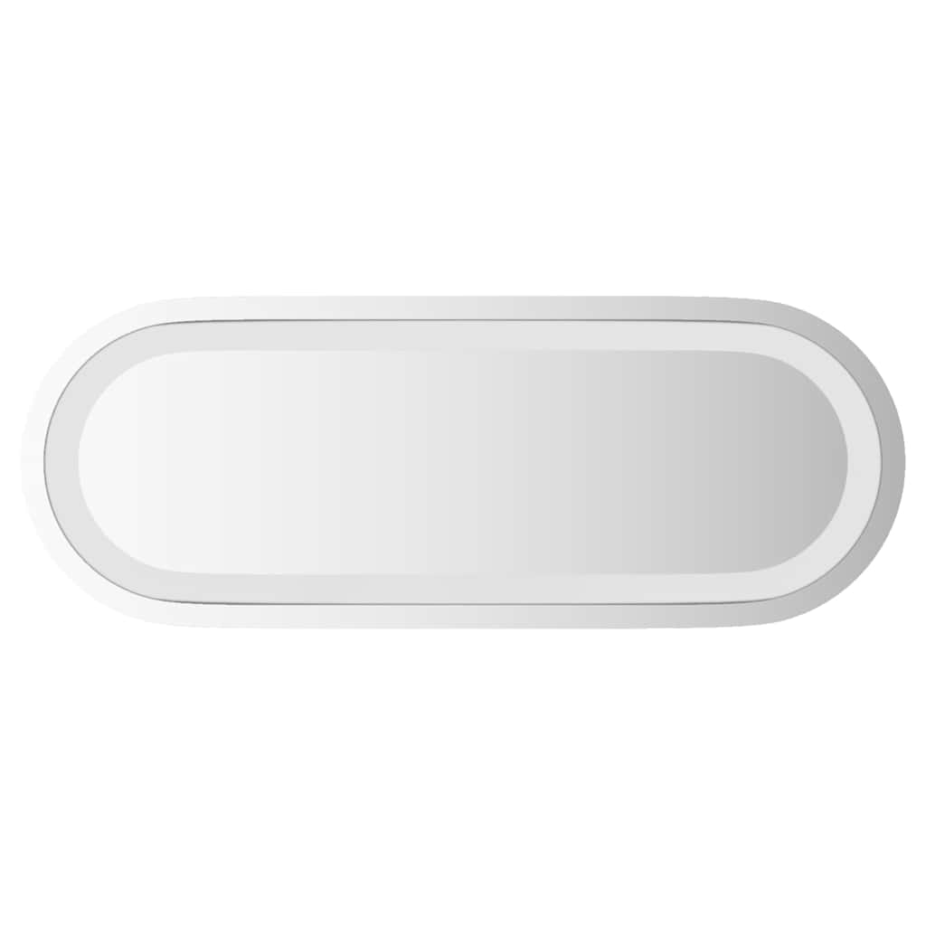 LED-badeværelsesspejl 40x15 cm oval
