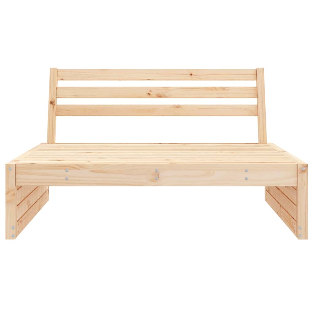 midtermodul til havesofa 120x80 cm massivt fyrretræ