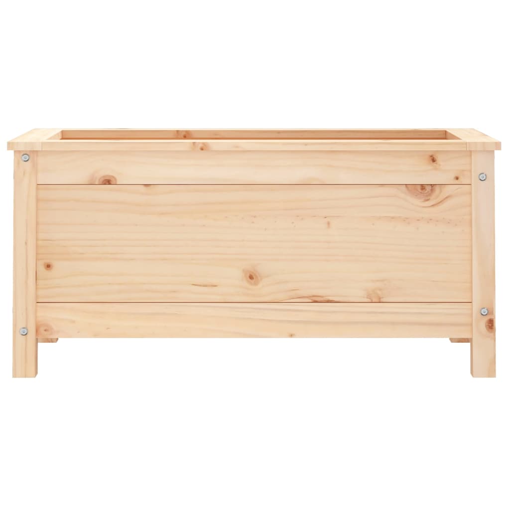 plantekasse 82,5x40x39 cm massivt fyrretræ