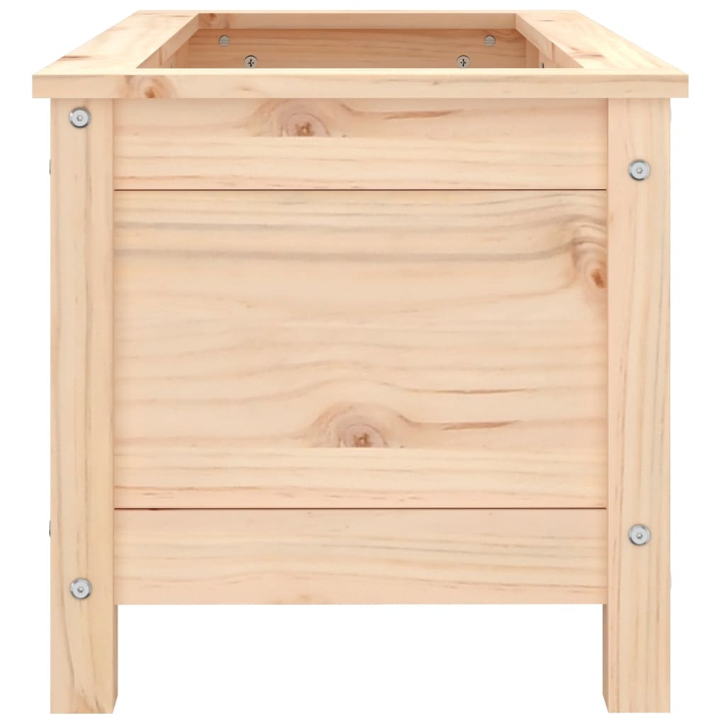 plantekasse 82,5x40x39 cm massivt fyrretræ