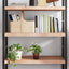 væghylde 100x50x(2-6) cm behandlet massivt egetræ lysebrun