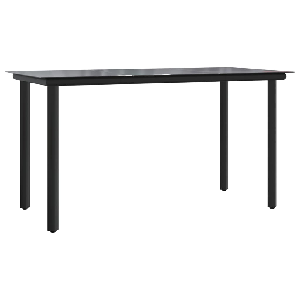 spisebordssæt til haven 5 dele polyrattan