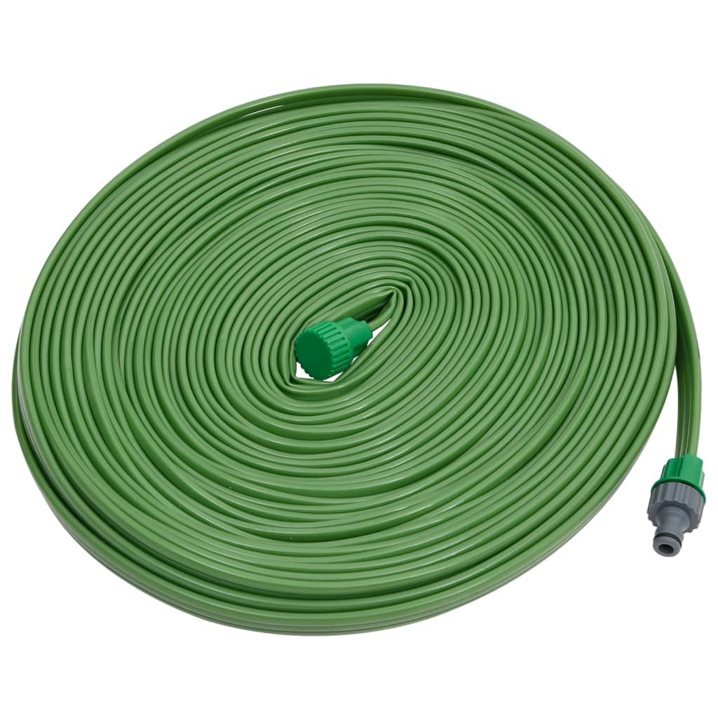 sprinklerslange 3 rør 22,5 m PVC grøn
