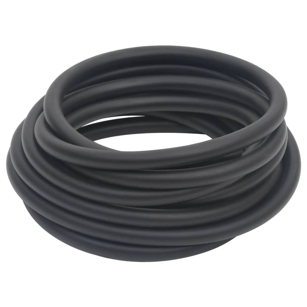hybrid luftslange 0,6" 5 m gummi og PVC sort