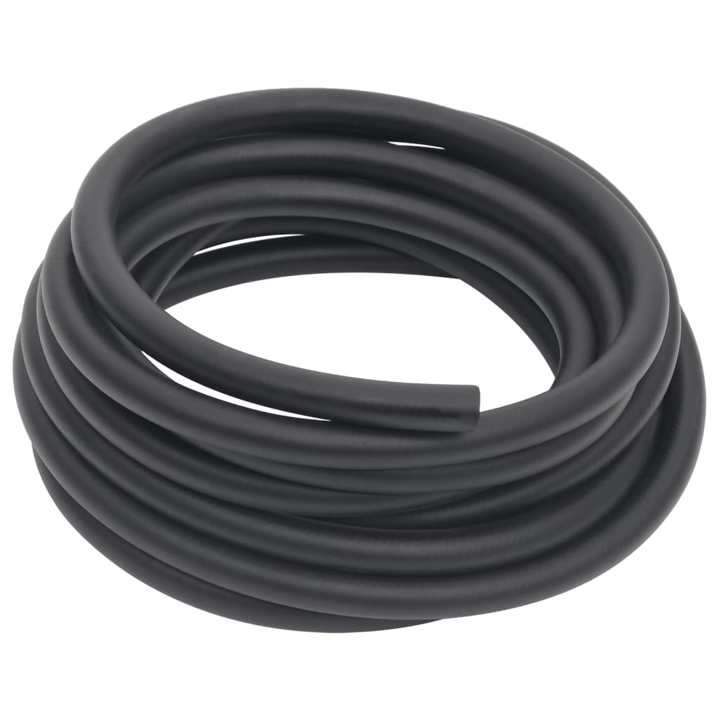 hybrid luftslange 0,6" 5 m gummi og PVC sort