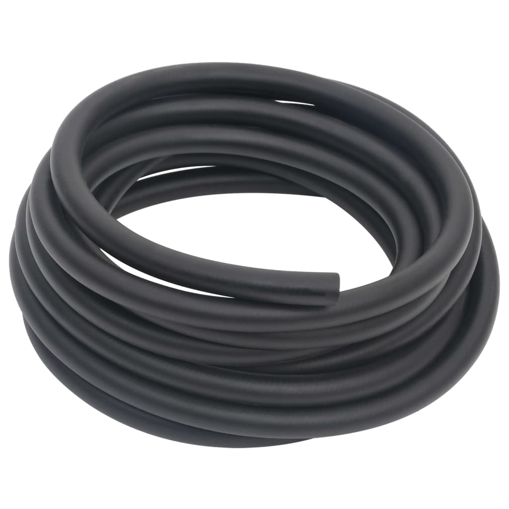 hybrid luftslange 0,6" 10 m gummi og PVC sort