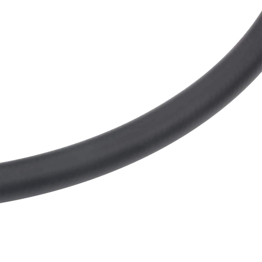 hybrid luftslange 0,6" 10 m gummi og PVC sort