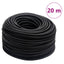 hybrid luftslange 0,6" 20 m gummi og PVC sort
