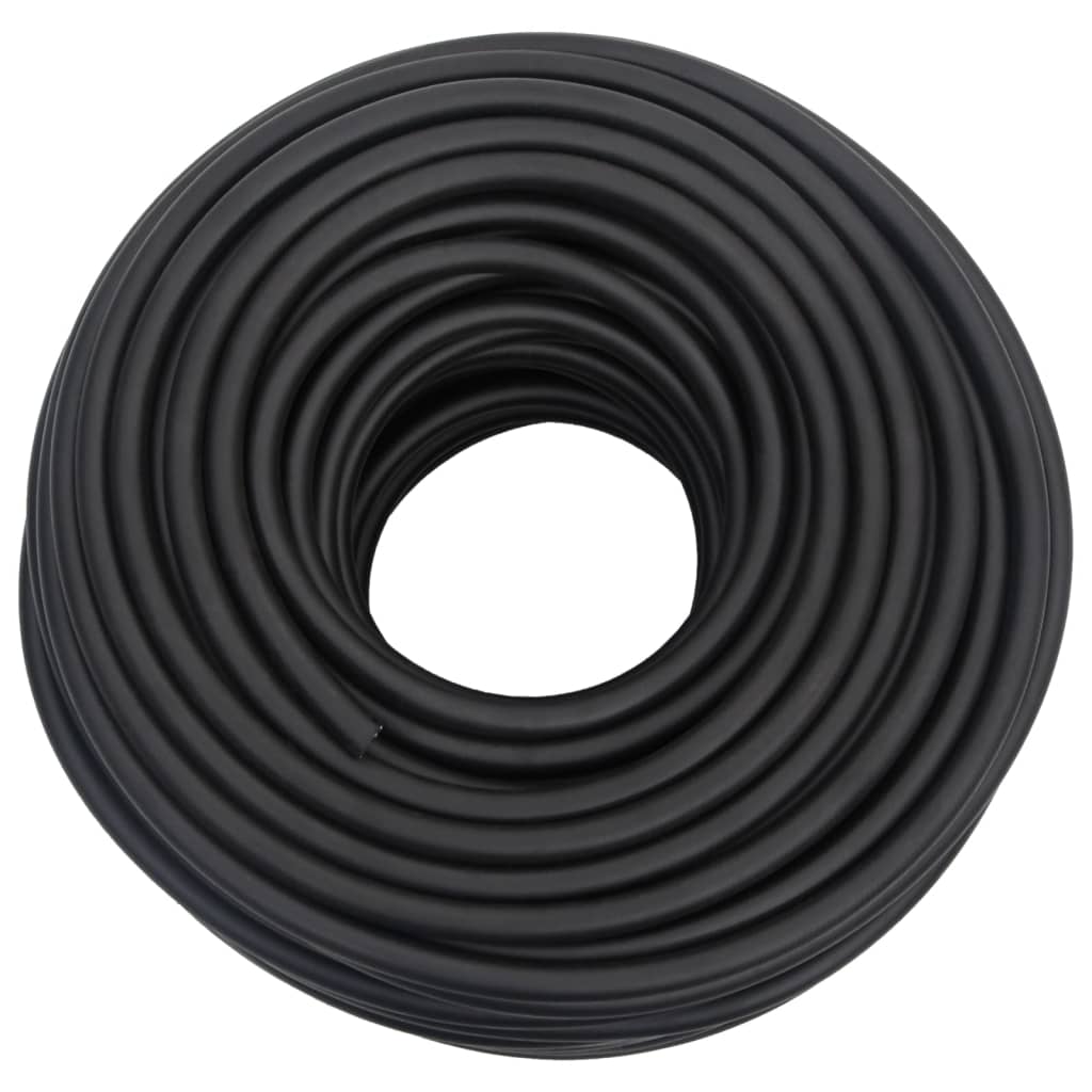 hybrid luftslange 0,6" 20 m gummi og PVC sort