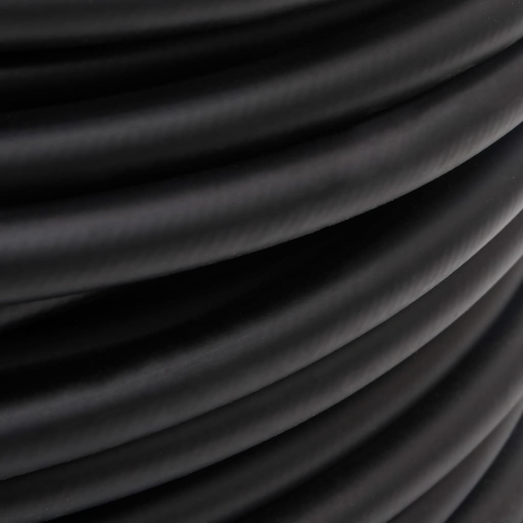 hybrid luftslange 0,6" 50 m gummi og PVC sort