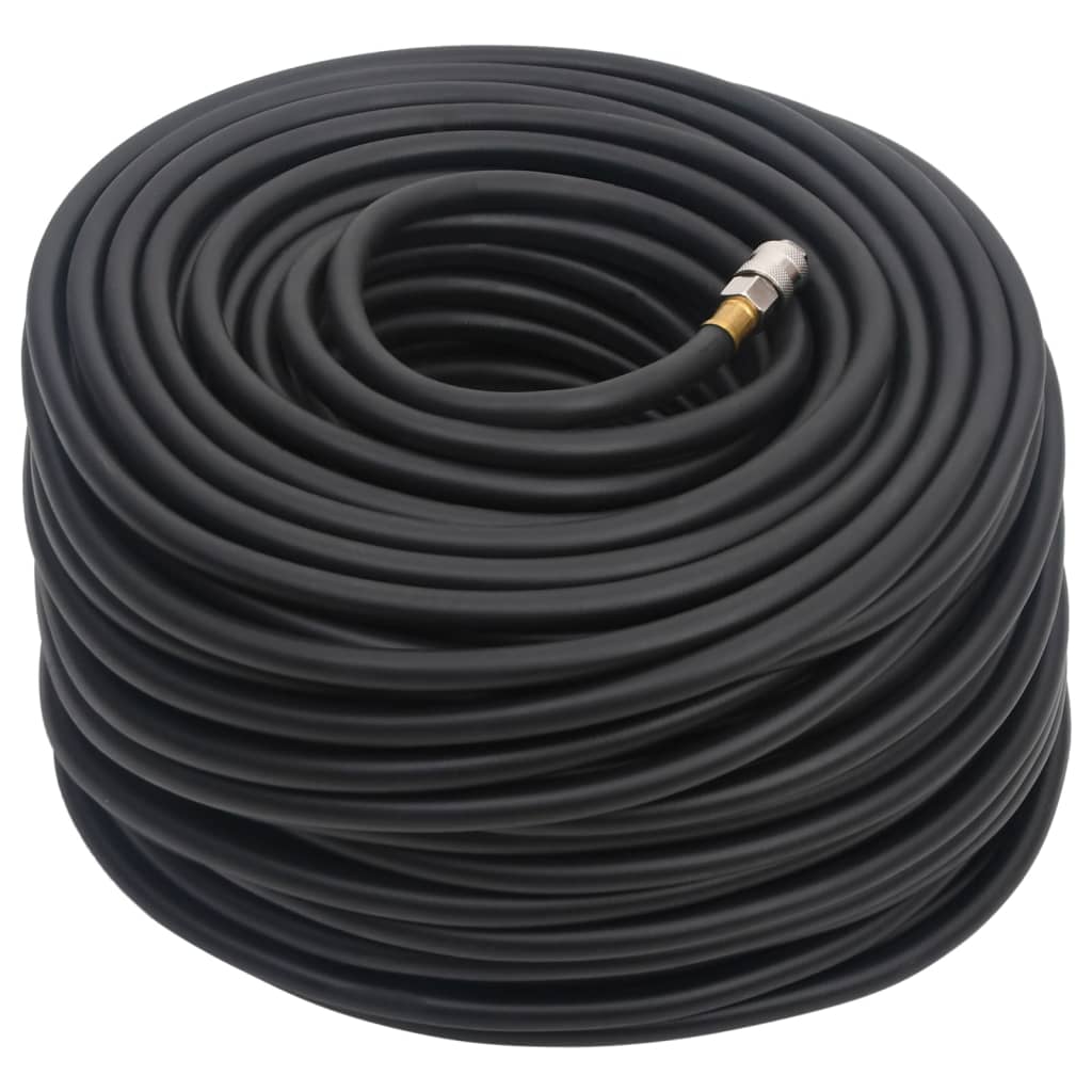 hybrid luftslange 0,6" 50 m gummi og PVC sort