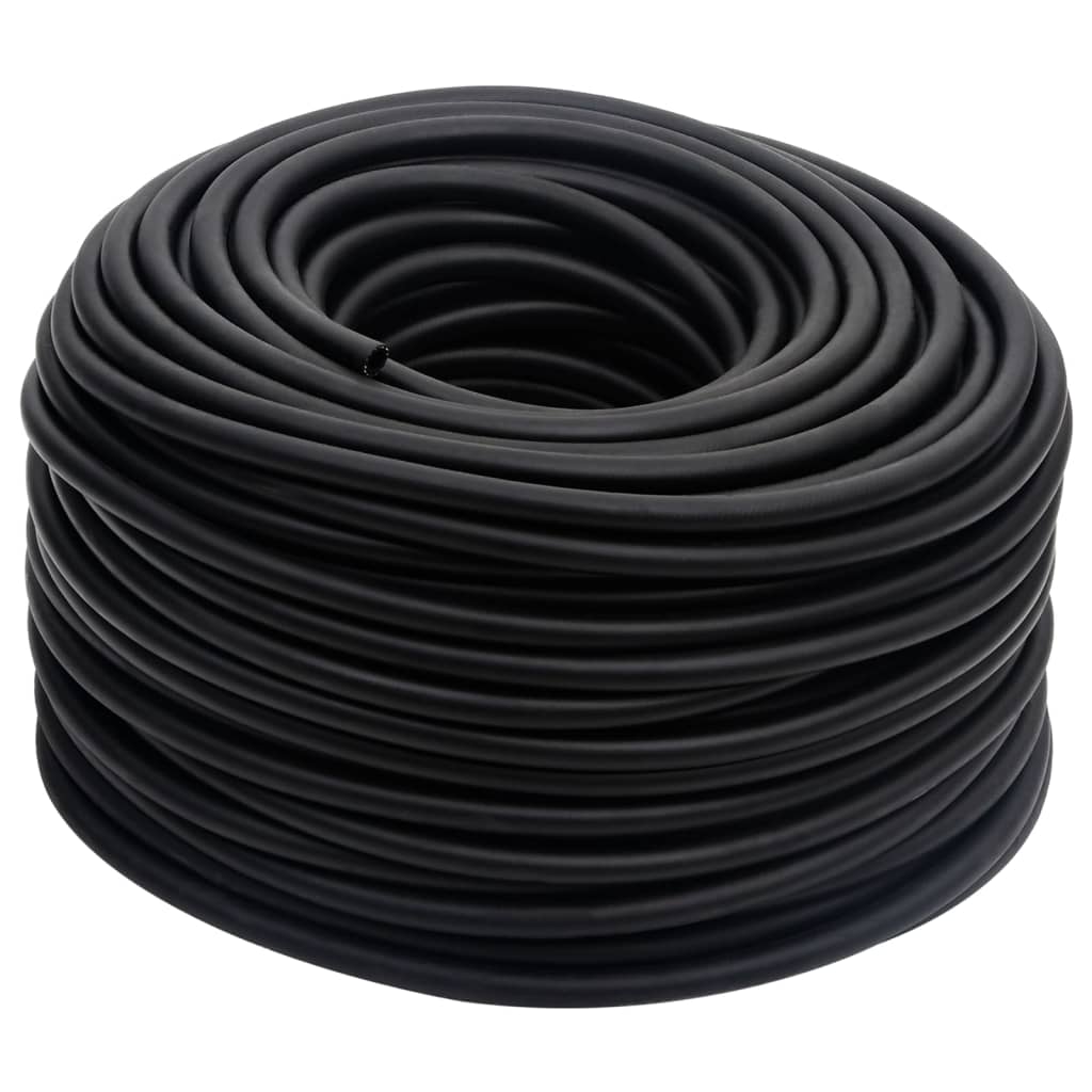 hybrid luftslange 0,6" 100 m gummi og PVC sort