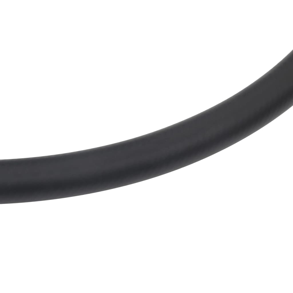 hybrid luftslange 0,6" 100 m gummi og PVC sort