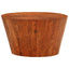 sofabord Ø 52x30 cm massivt ru mangotræ