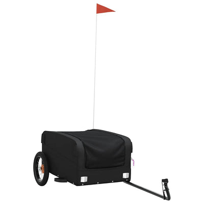 cykelanhænger 30 kg jern sort